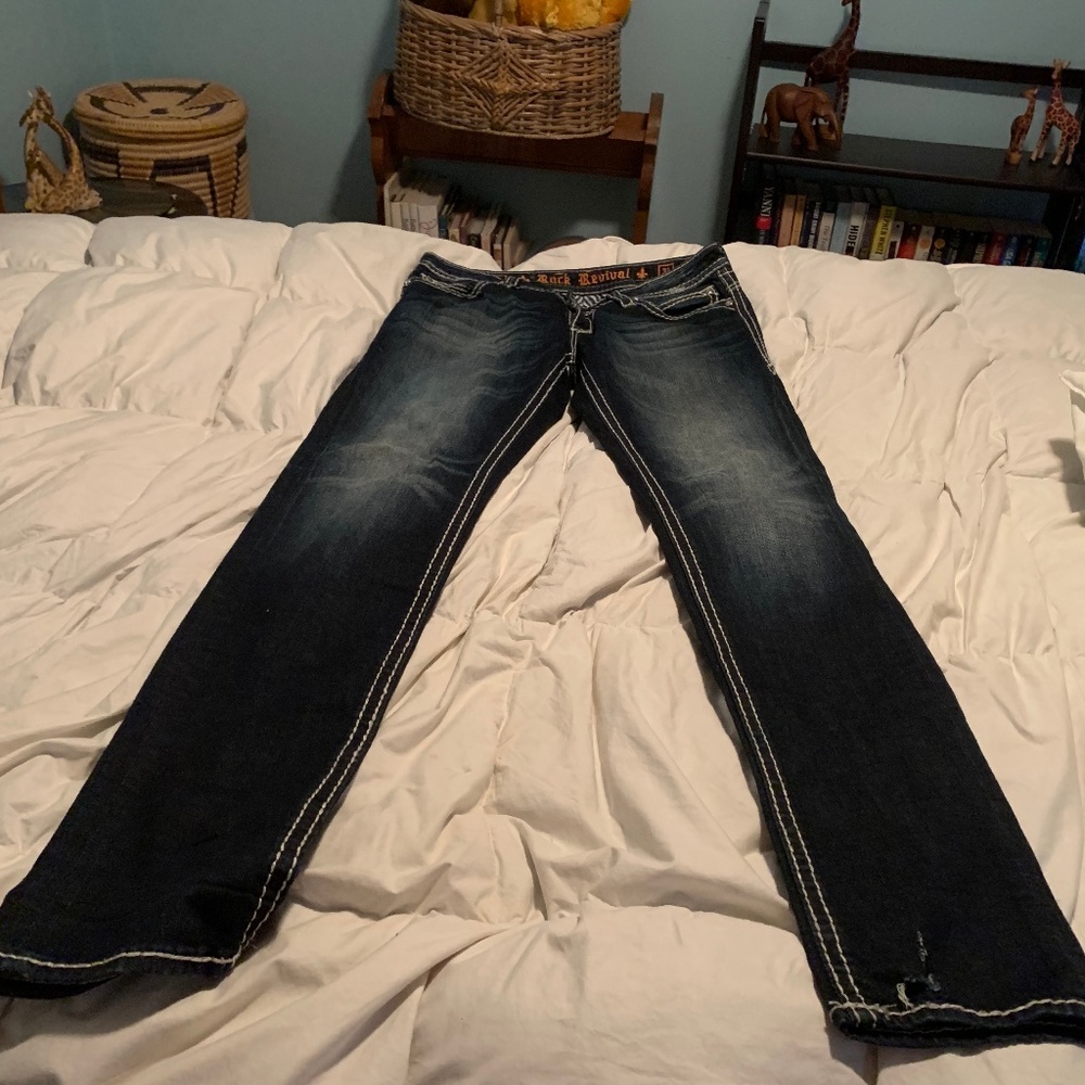 ROCK REVIAL Women's Johanna Skinny Jeans. Size 31